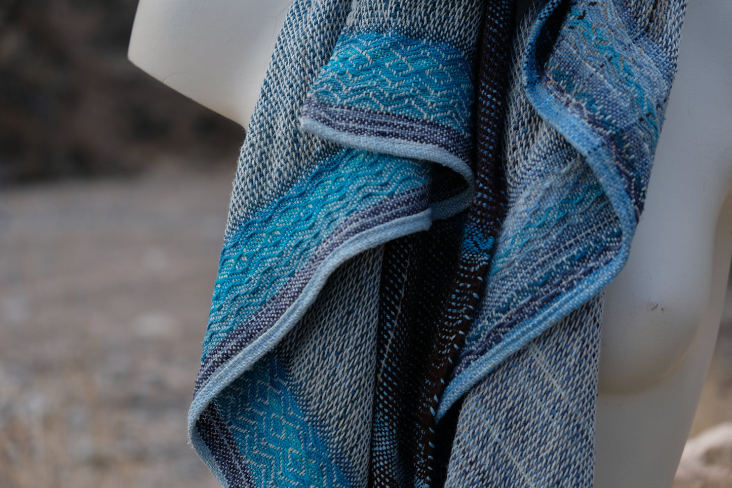 Blue - Etherial Scarf
