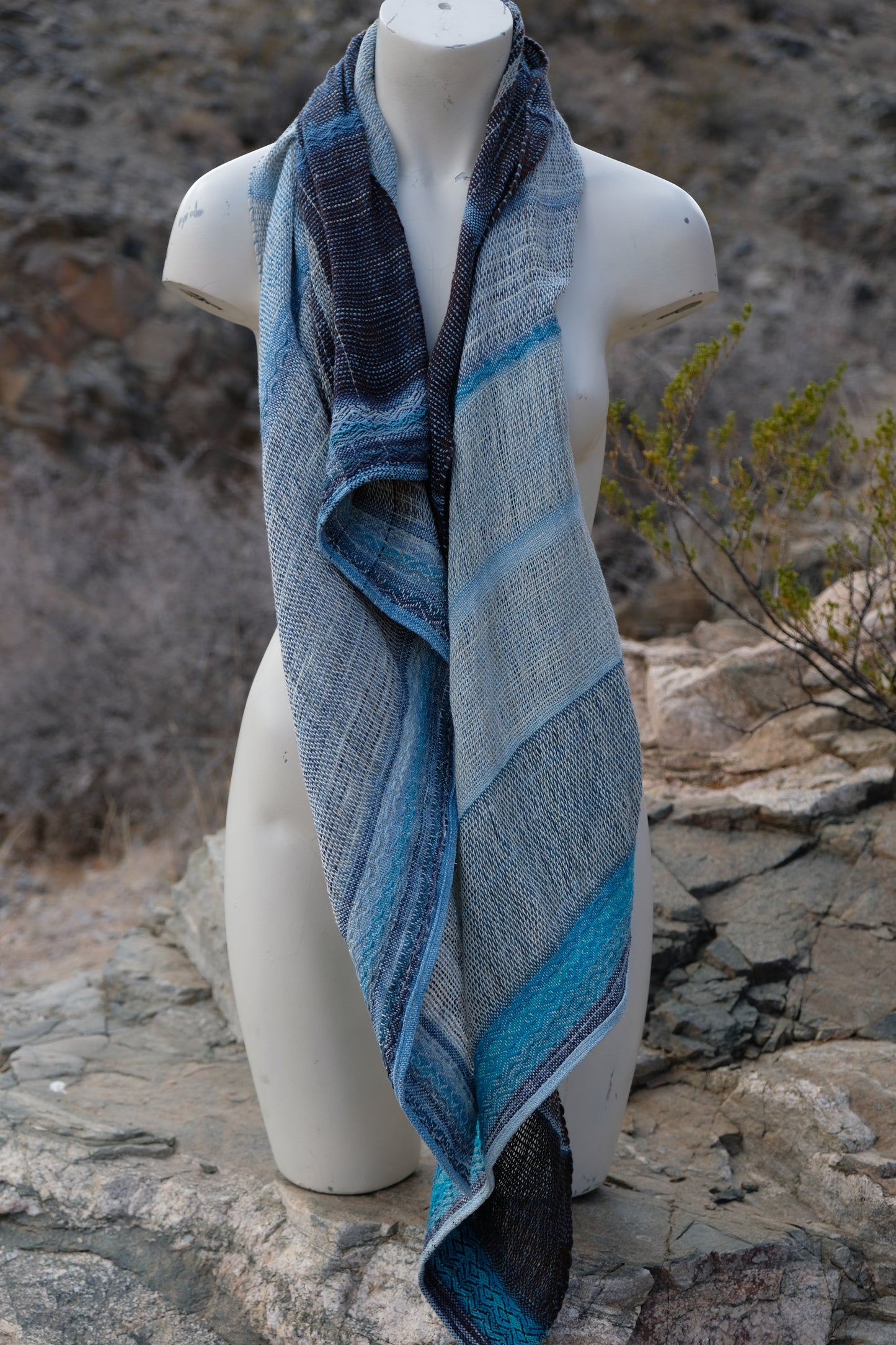 Blue - Etherial Scarf