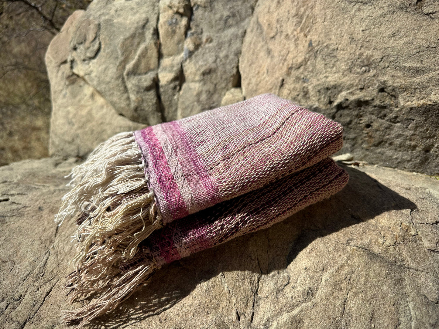 Cochineal Etherial Scarf