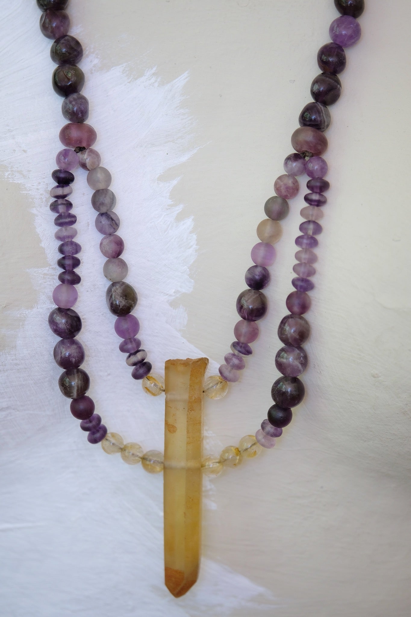Citrine & Amethyst Adornment
