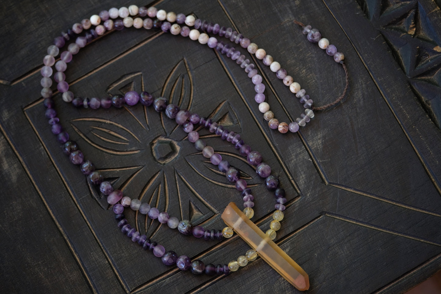 Citrine & Amethyst Adornment
