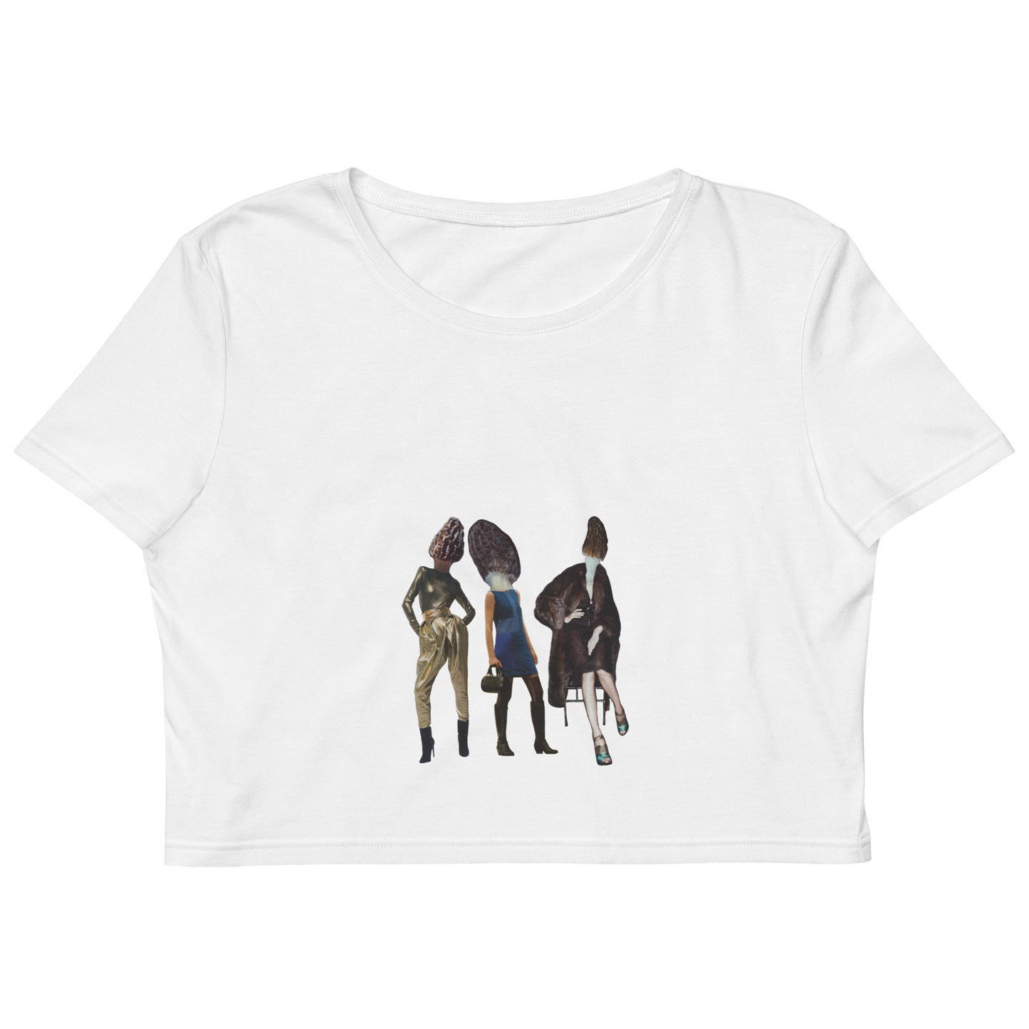 Morel Trio Organic Crop Top