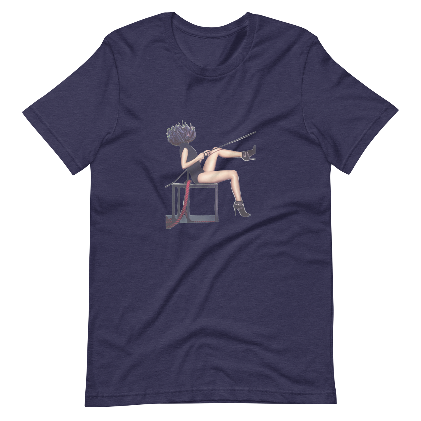 Purple Fairy Club Coral Mushroom Woman