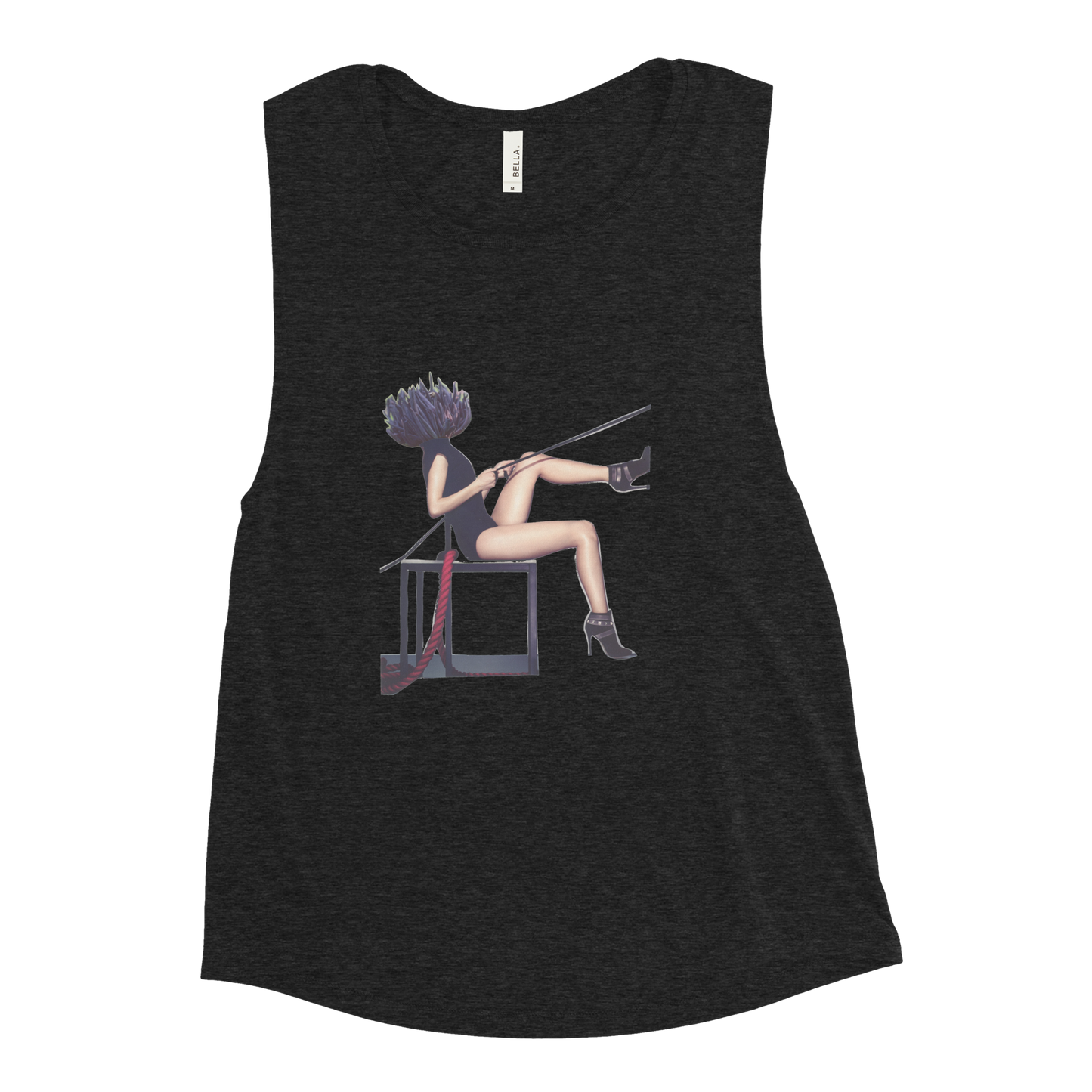 Purple Fairy Club Coral Mushroom Woman