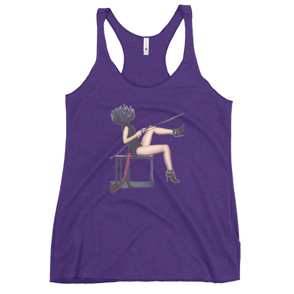 Purple Fairy Club Coral Mushroom Woman