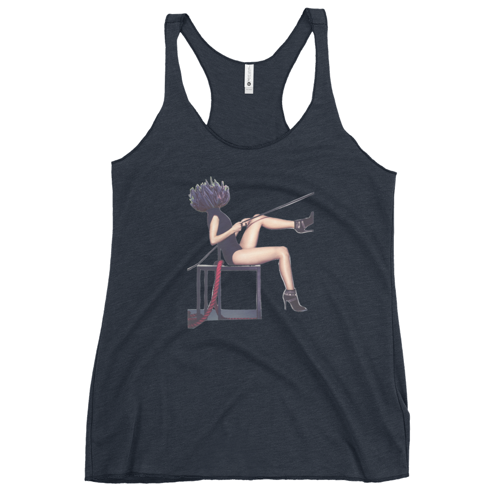 Purple Fairy Club Coral Mushroom Woman