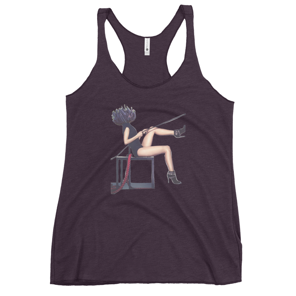 Purple Fairy Club Coral Mushroom Woman