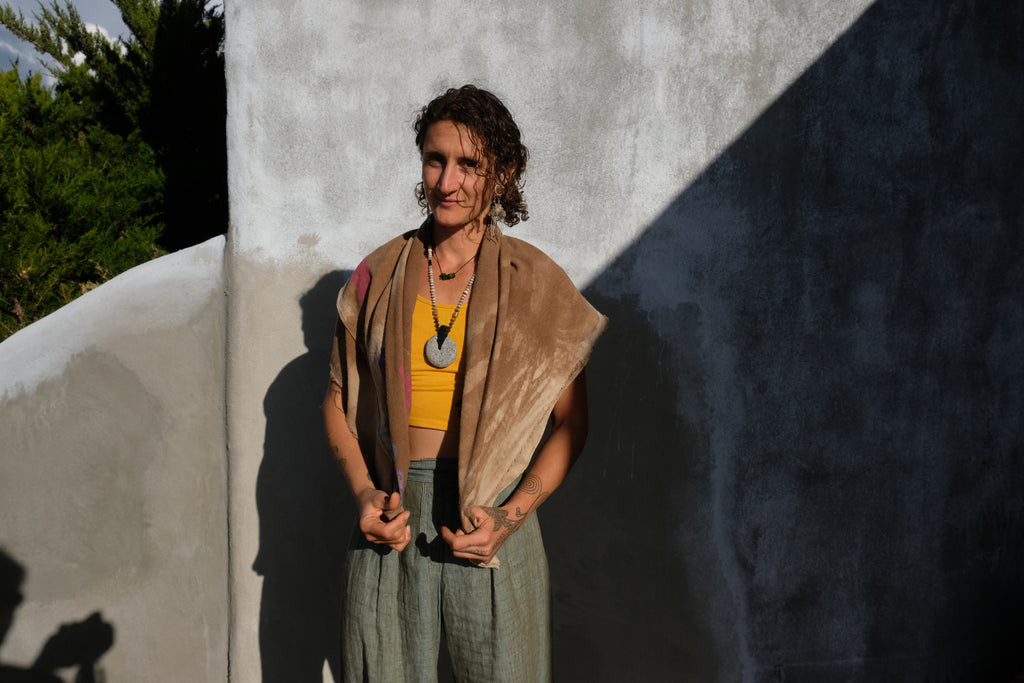 Black Walnut Monsoon Scarf