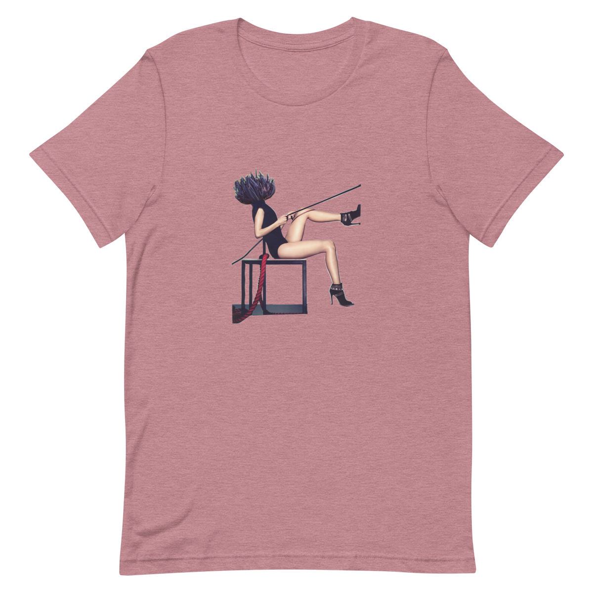 Purple Fairy Club Coral Mushroom Woman, unisex staple t shirt heather orchid