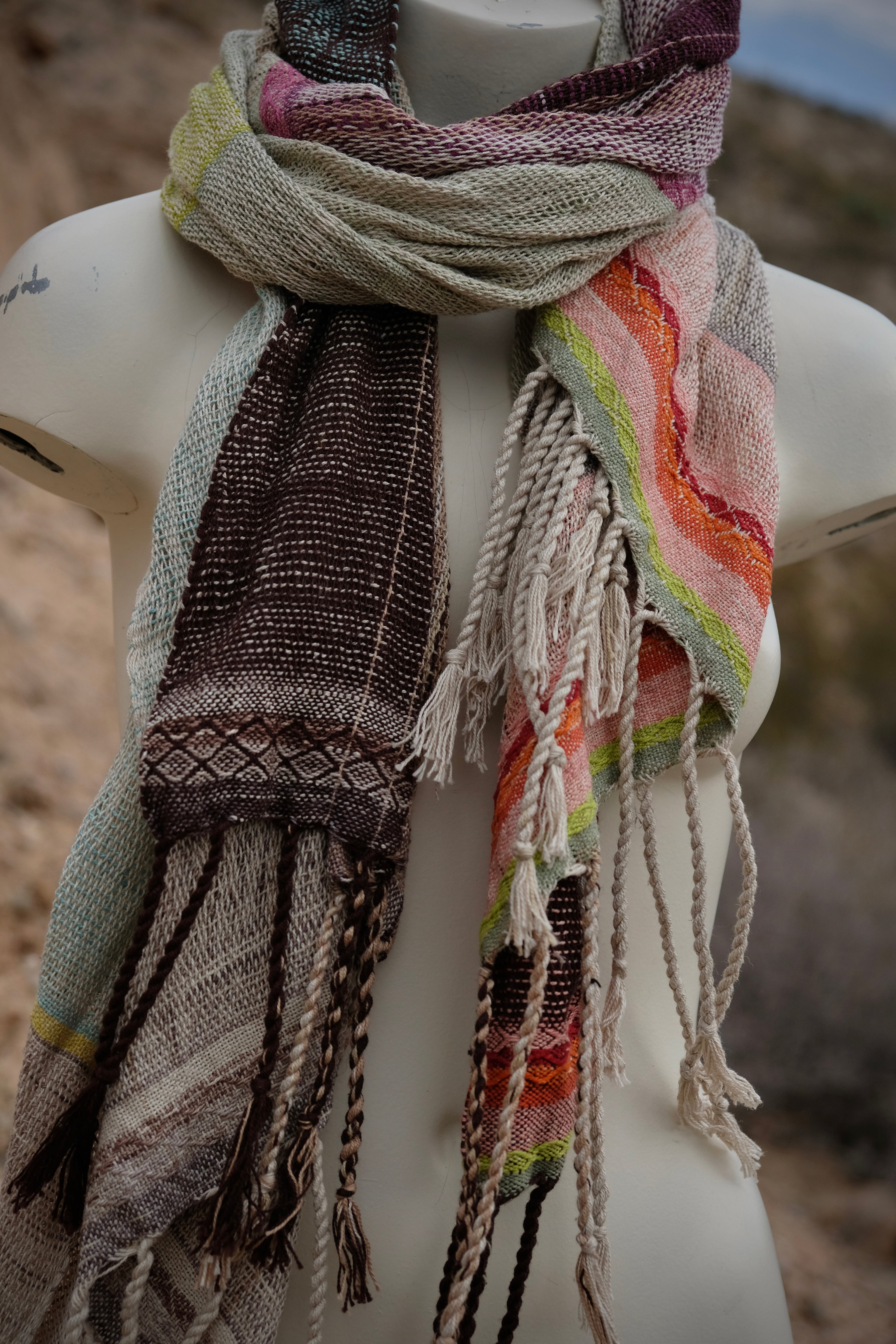 Etherial Scarf - Playful Vibrance