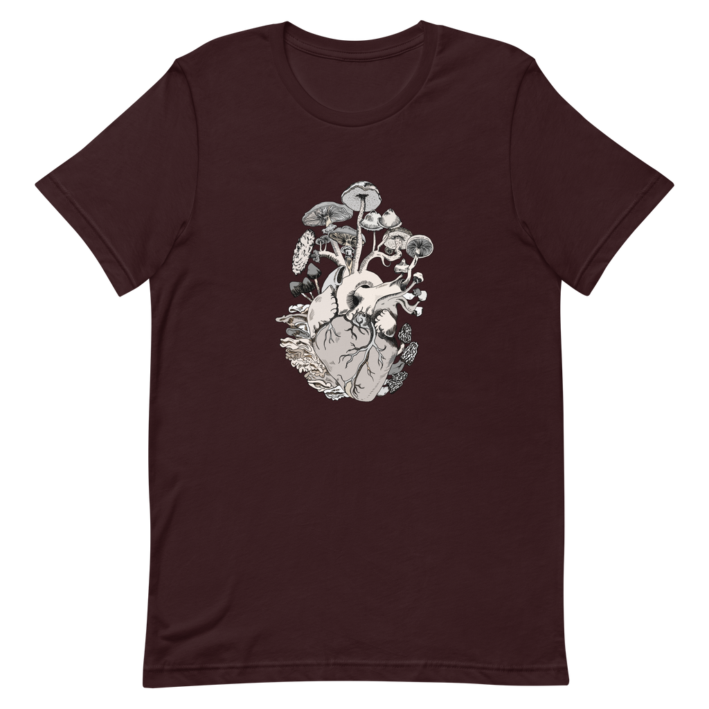 Fruiting Heart, unisex staple t shirt oxblood black