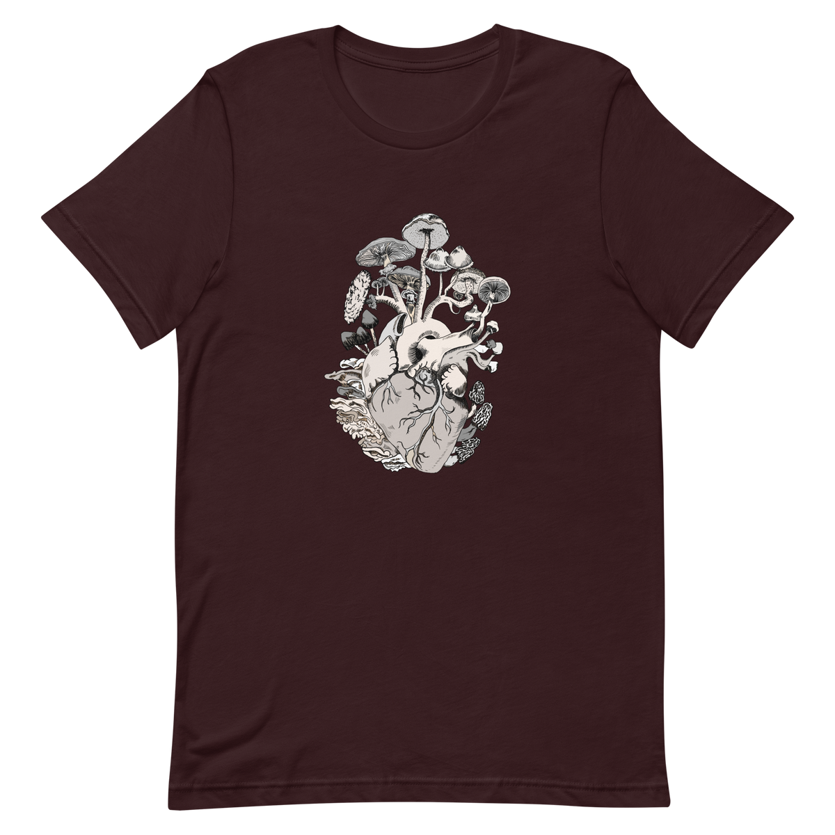 Fruiting Heart, unisex staple t shirt oxblood black
