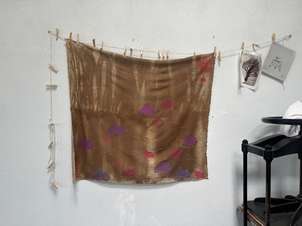 Black Walnut Monsoon Scarf