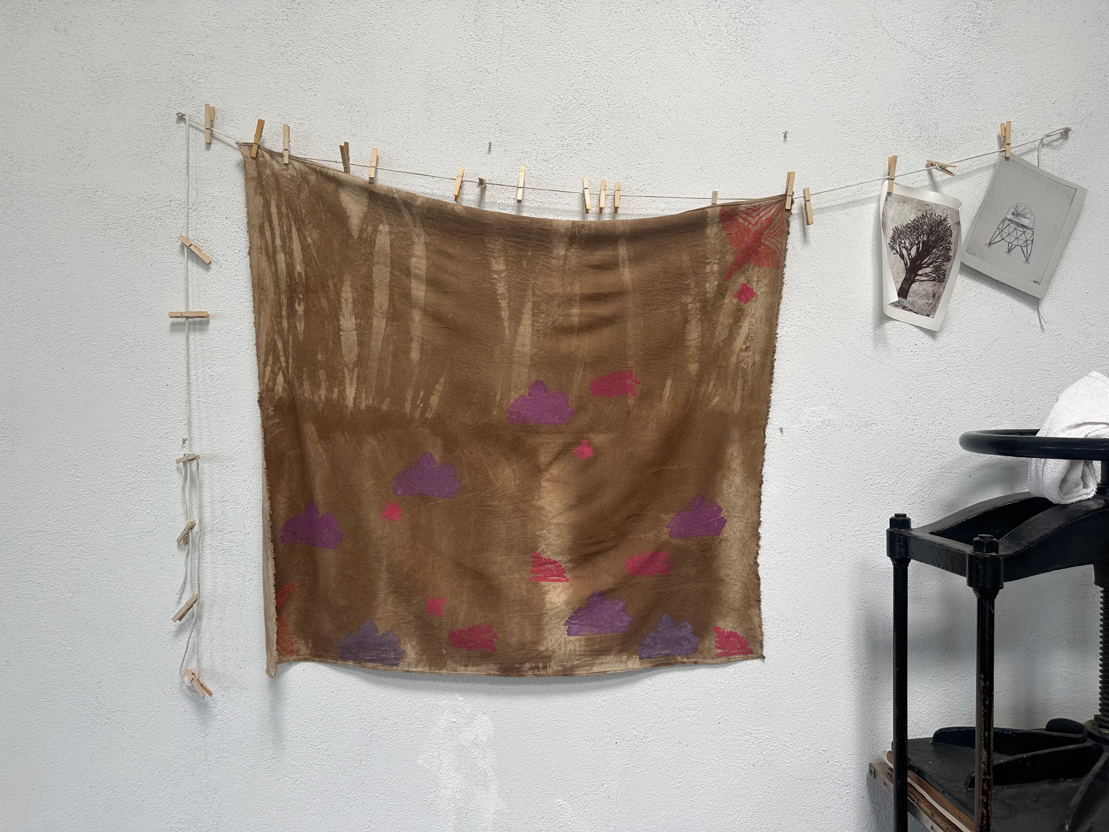 Black Walnut Monsoon Scarf