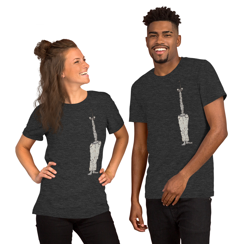 Binnoculars Tee, unisex staple t shirt dark grey heather