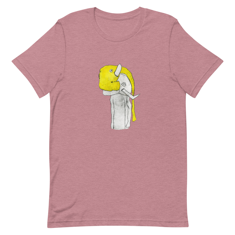 Elephant Mask Tee, unisex staple t shirt heather orchid