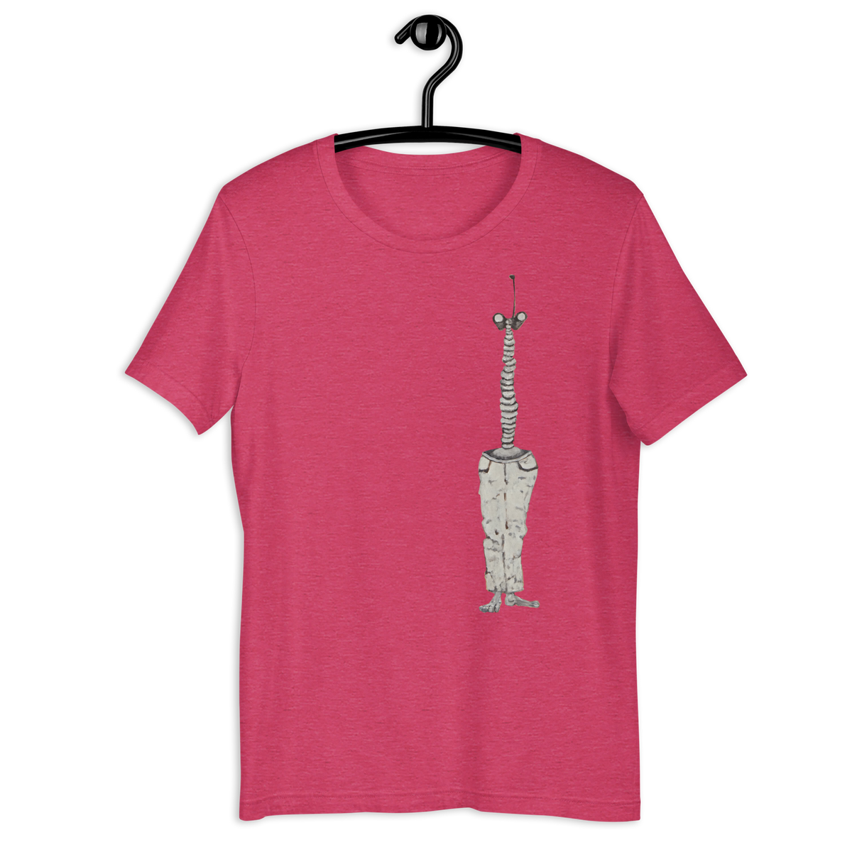 Binnoculars Tee, unisex staple t shirt heather raspberry