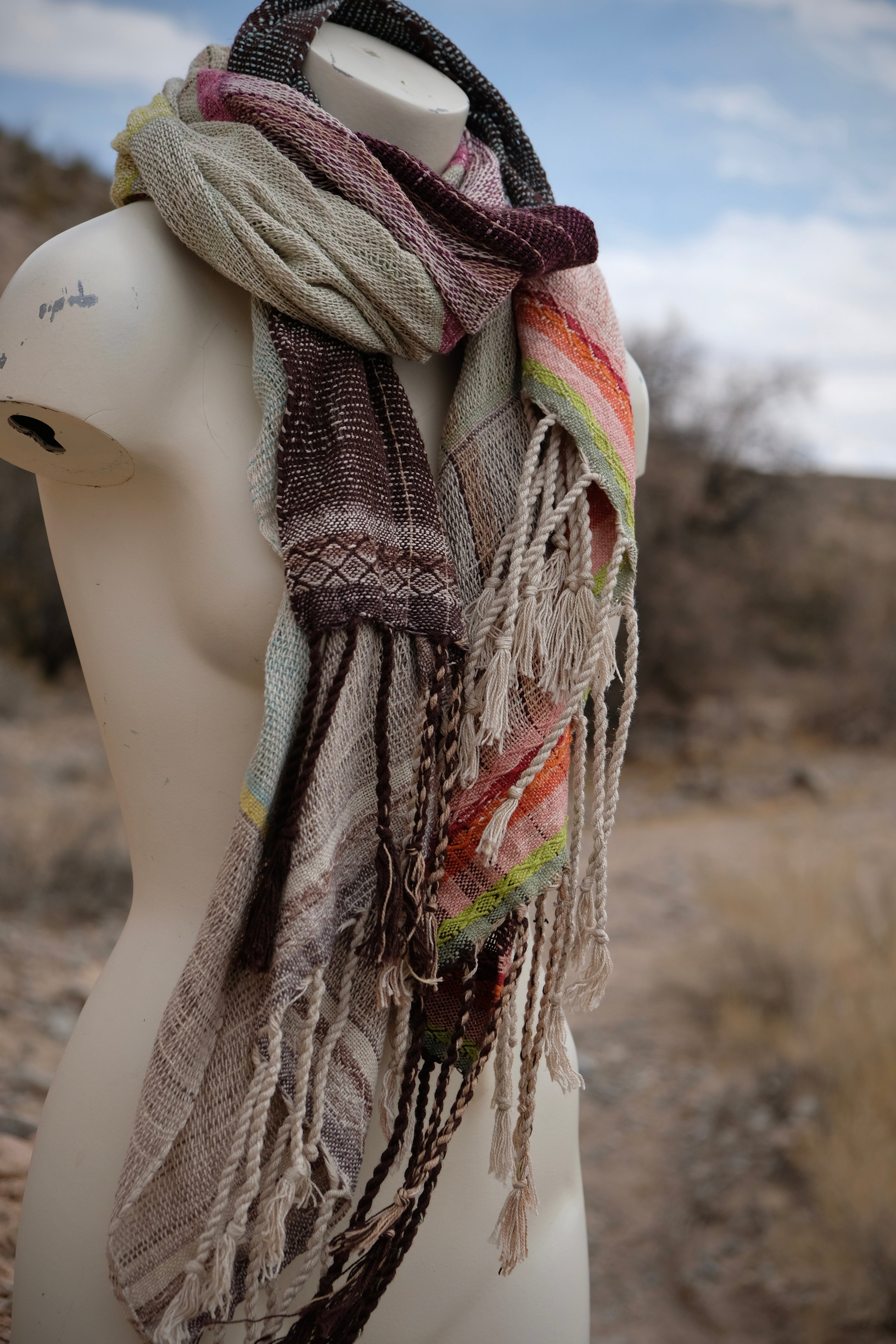 Etherial Scarf - Playful Vibrance