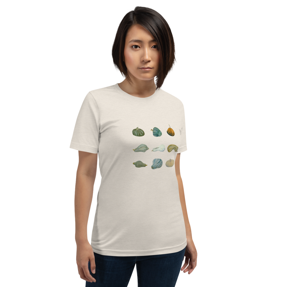 Winter Squash Tee, unisex staple t shirt heather dust