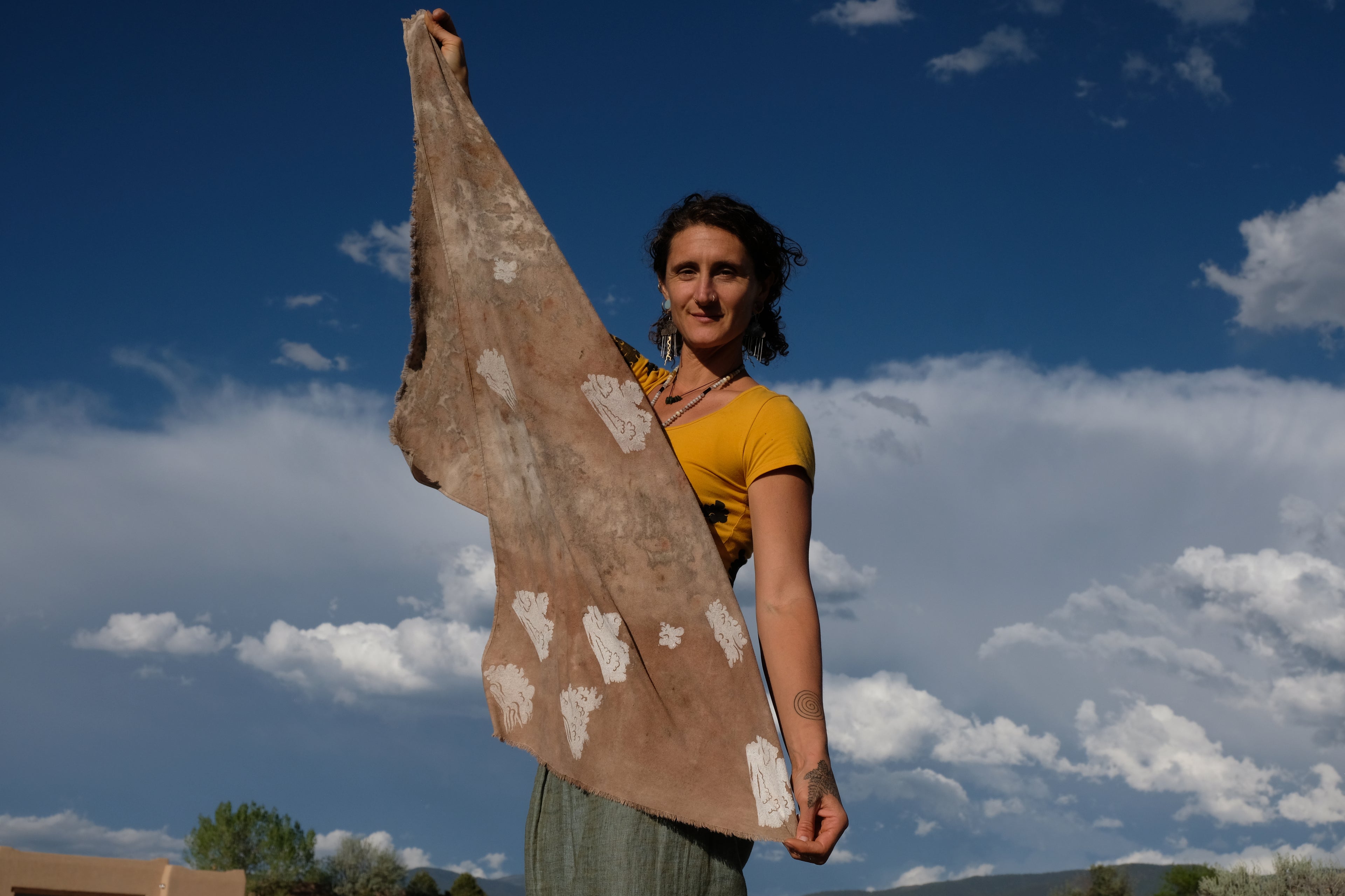 Black Walnut Monsoon Scarf