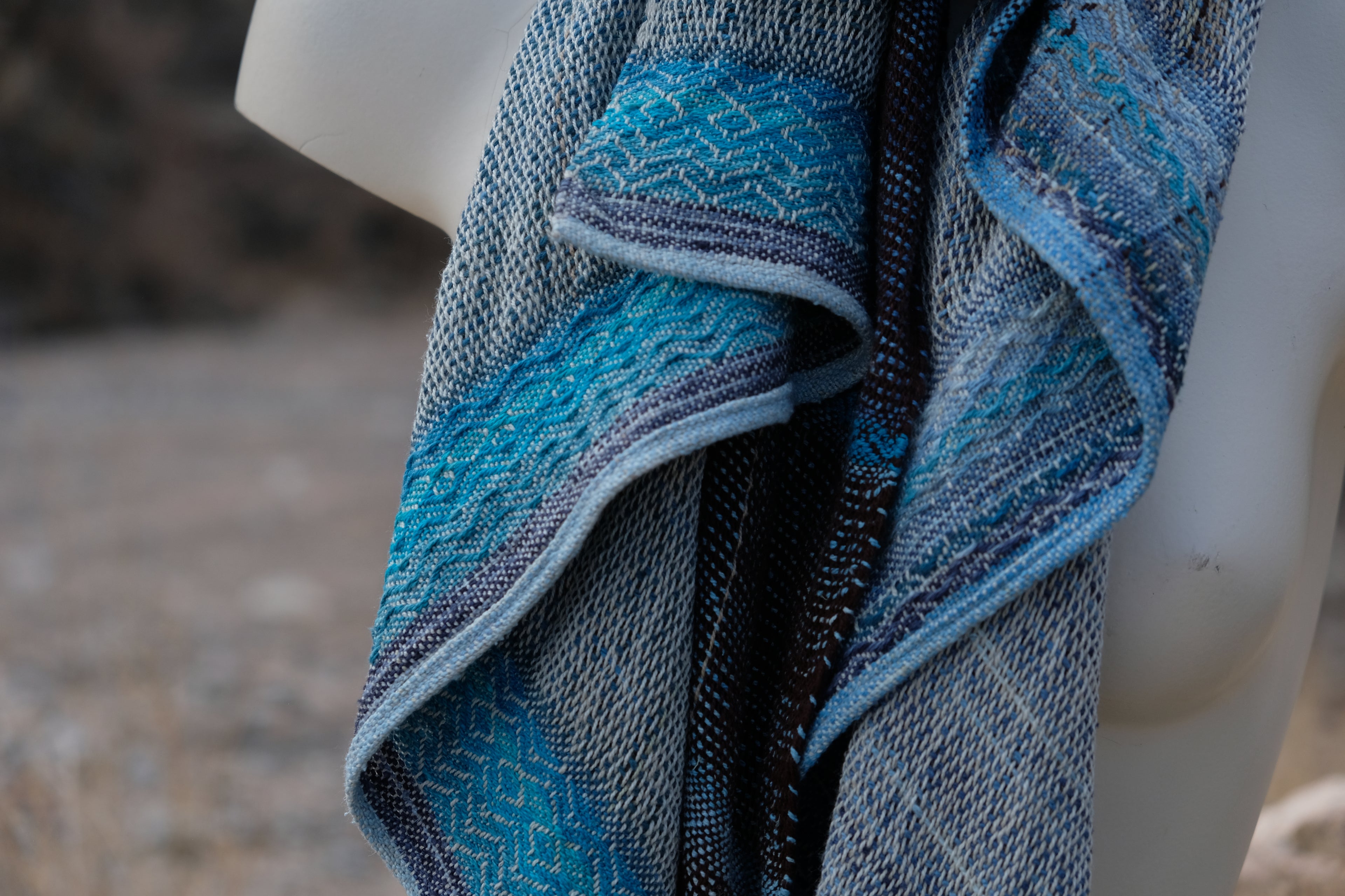 Blue - Etherial Scarf