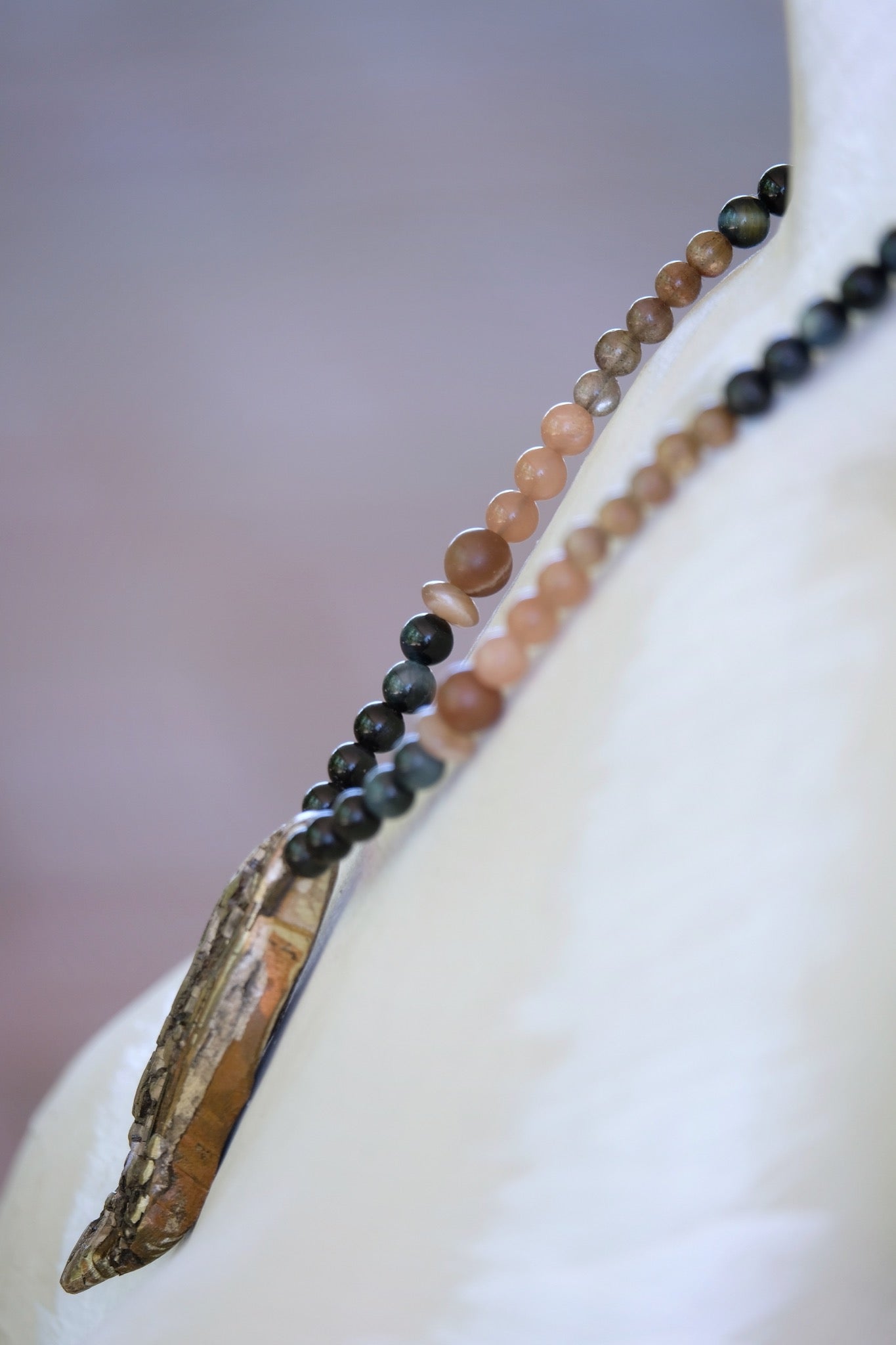 Mokume & Stone Adornment