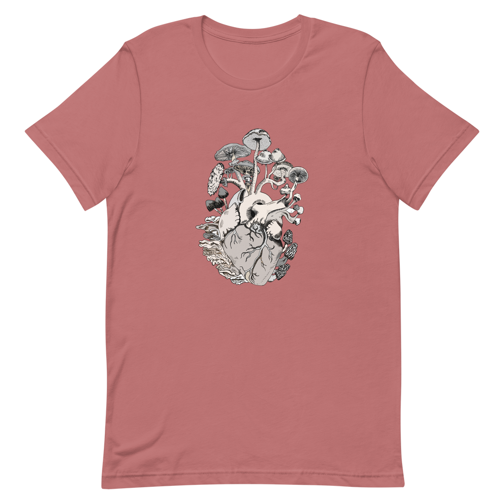 Fruiting Heart, unisex staple t shirt mauve