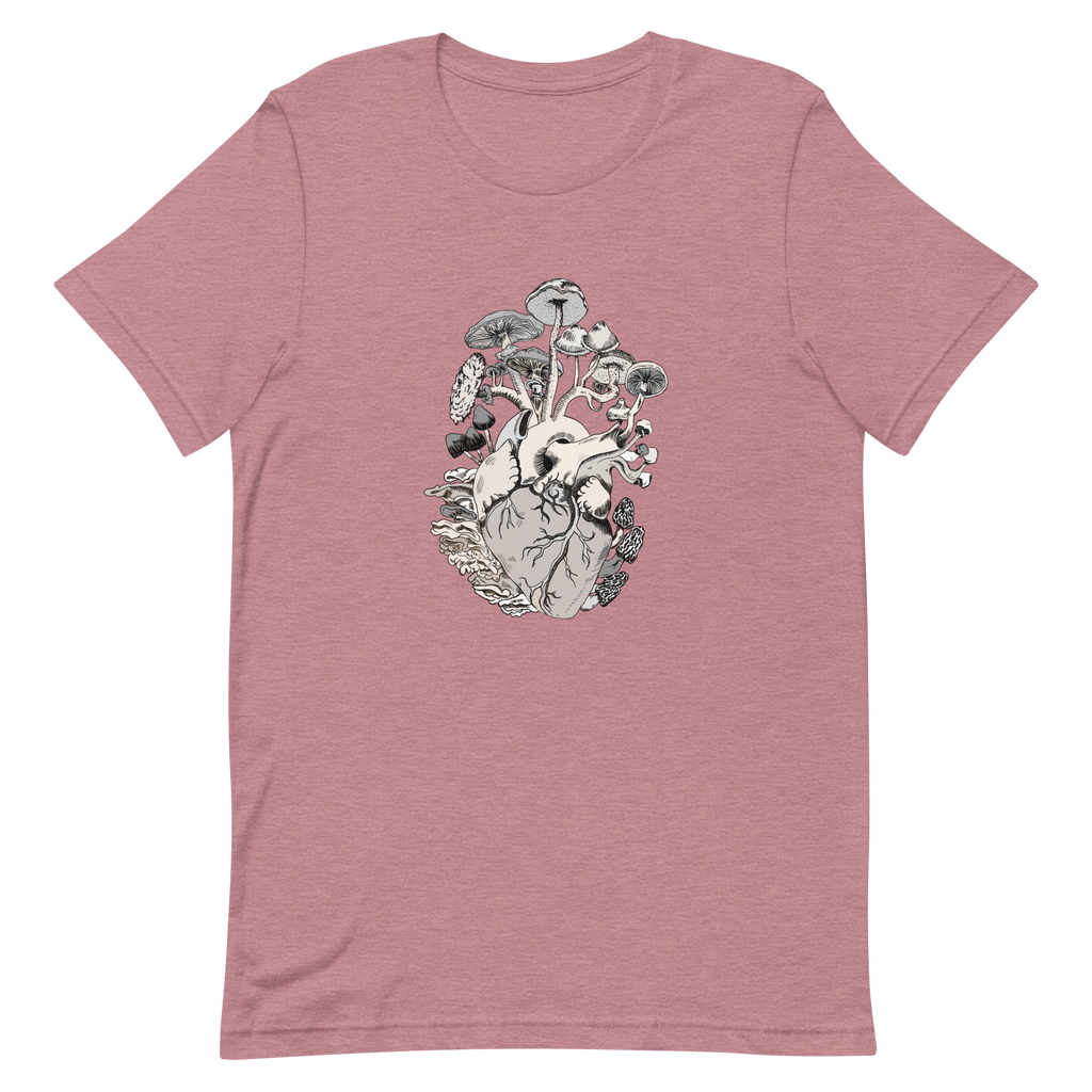 Fruiting Heart, unisex staple t shirt heather orchid