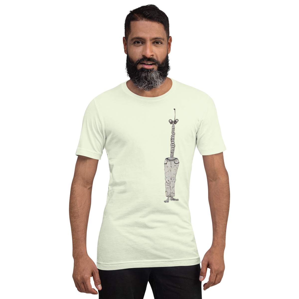 Binnoculars Tee, unisex staple t shirt citron