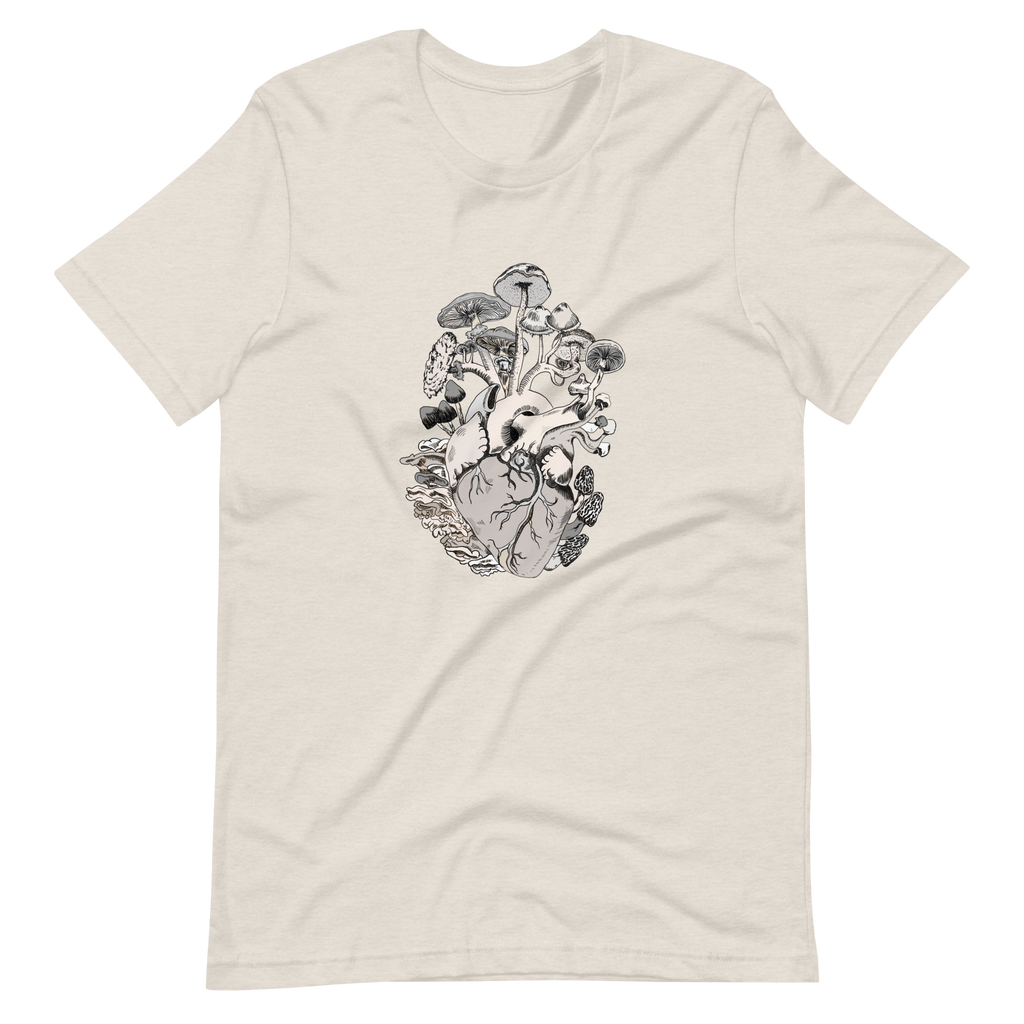Fruiting Heart, unisex staple t shirt heather dust