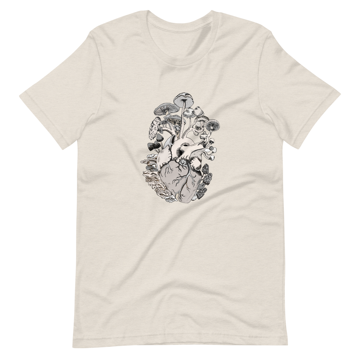 Fruiting Heart, unisex staple t shirt heather dust