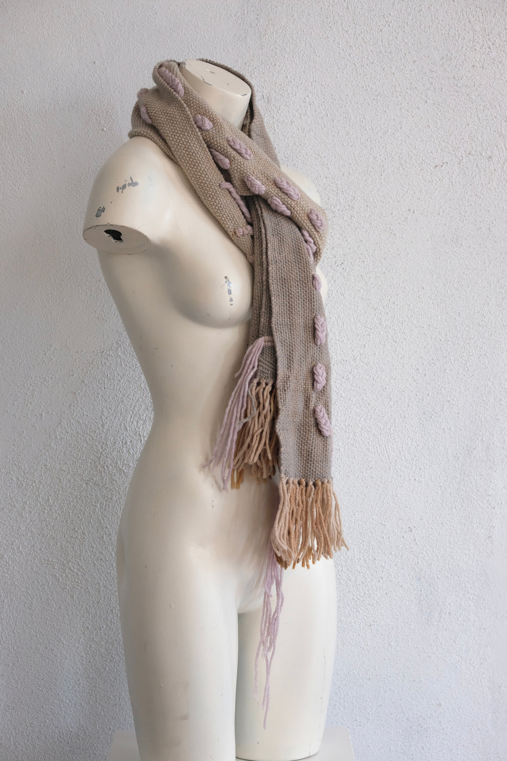 Merino Braid Scarf : 1