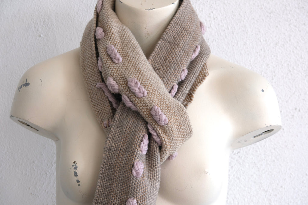 Merino Braid Scarf : 1
