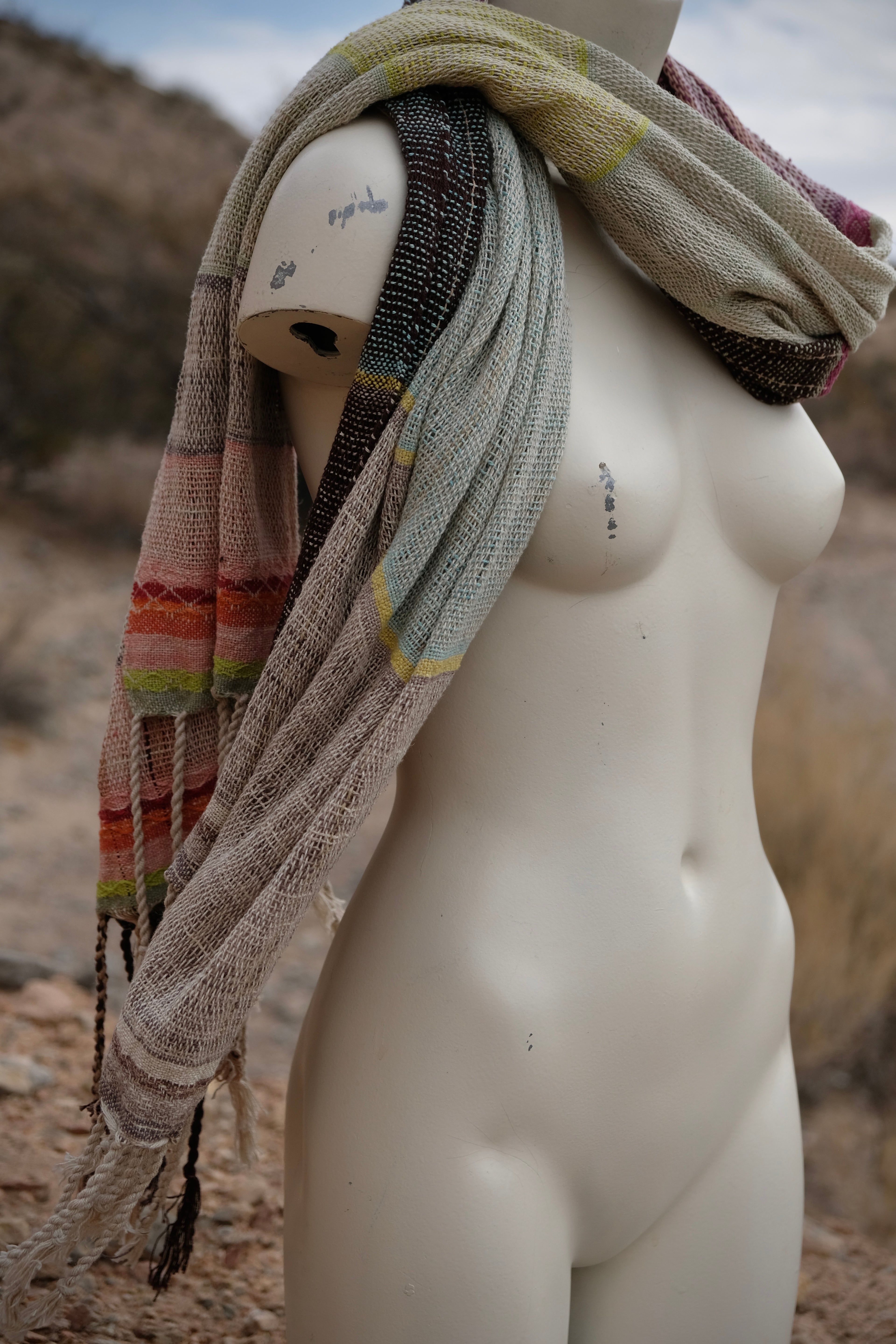 Etherial Scarf - Playful Vibrance