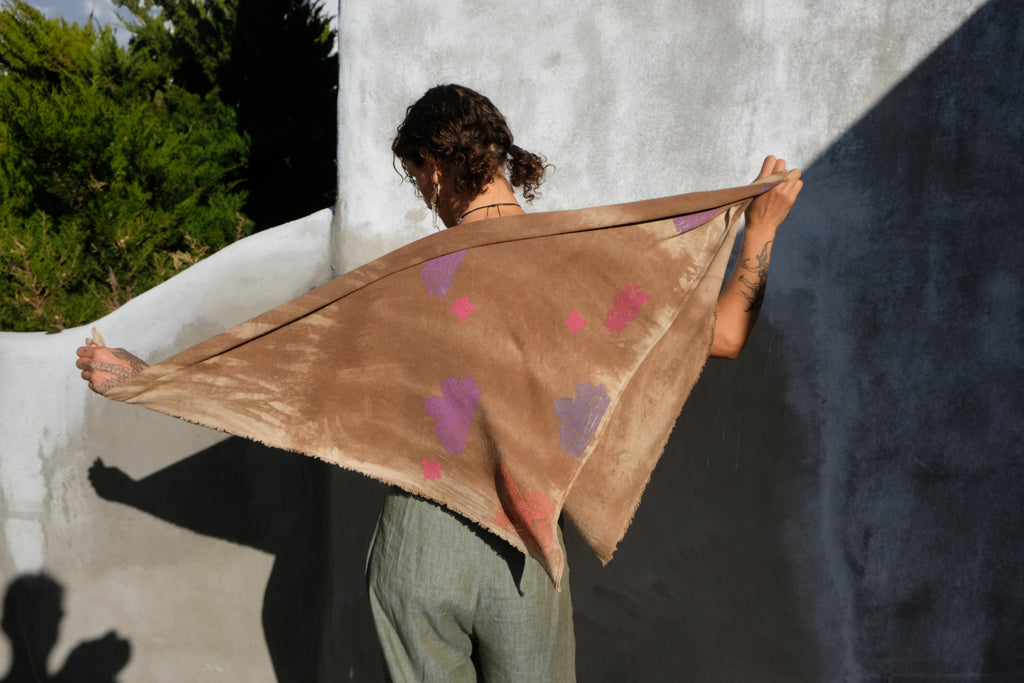 Black Walnut Monsoon Scarf