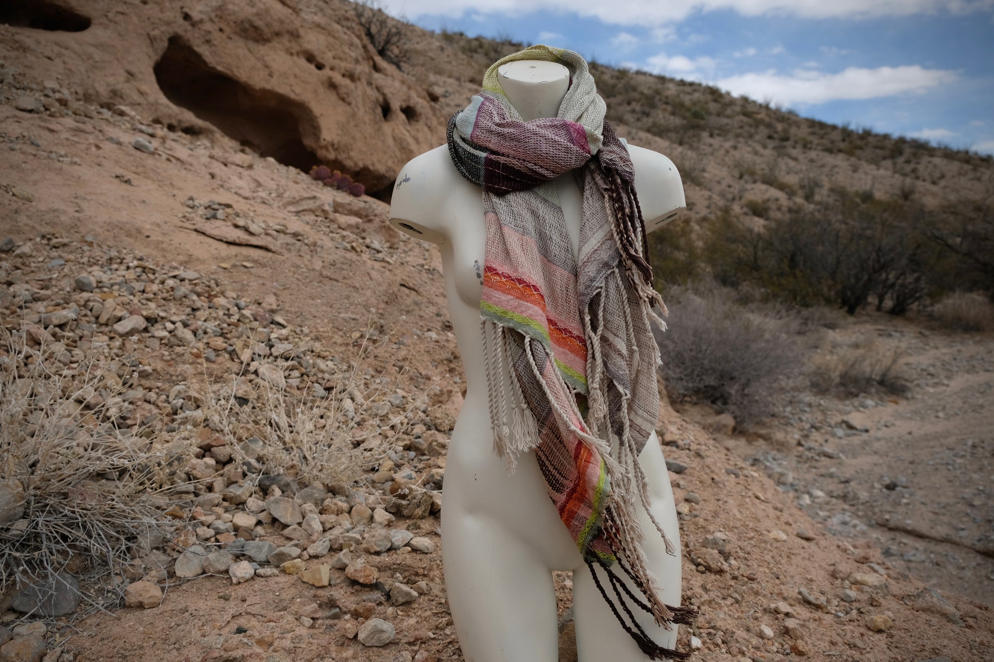 Etherial Scarf - Playful Vibrance