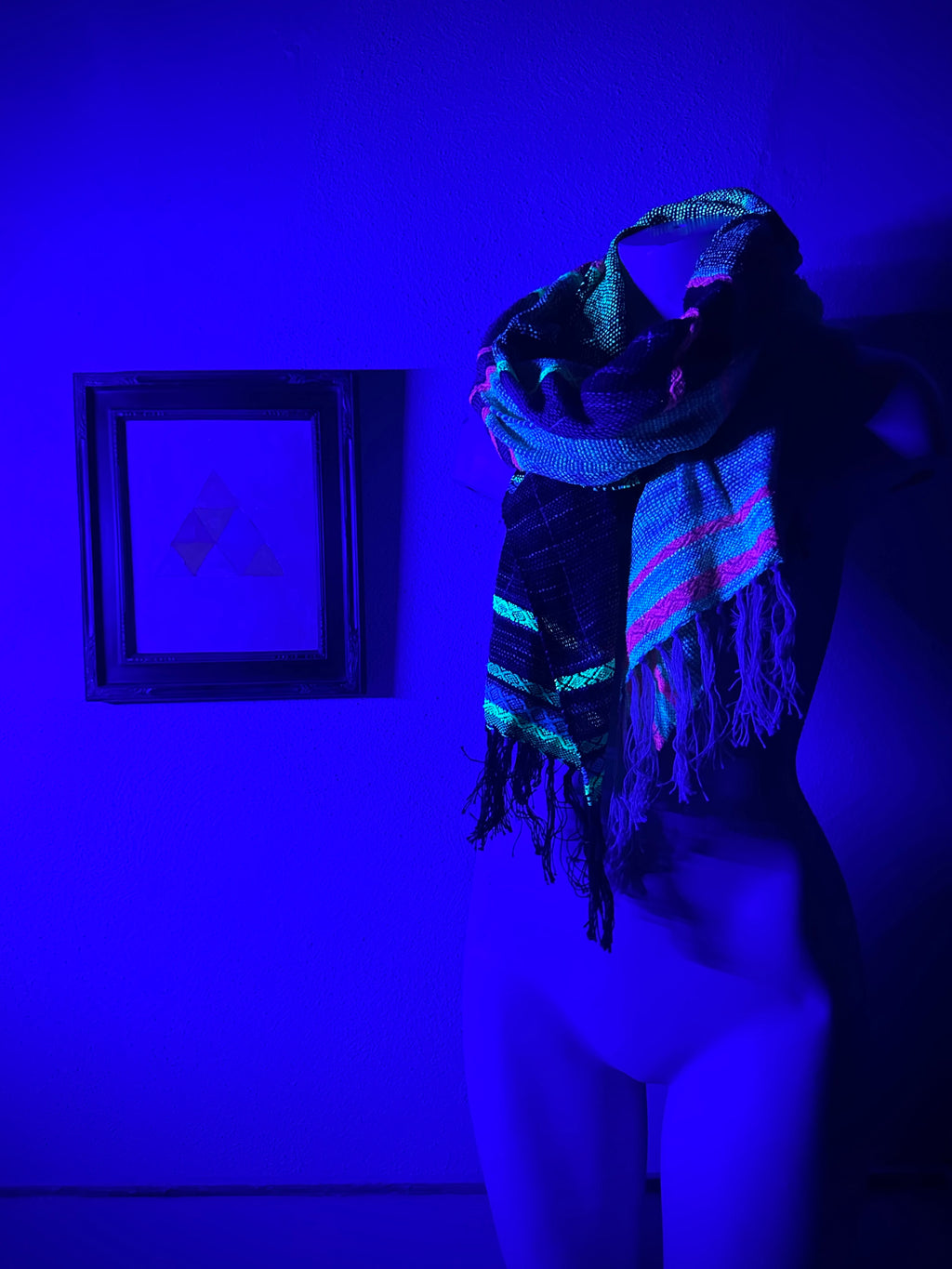 Etherial Scarf - Blacklight Party