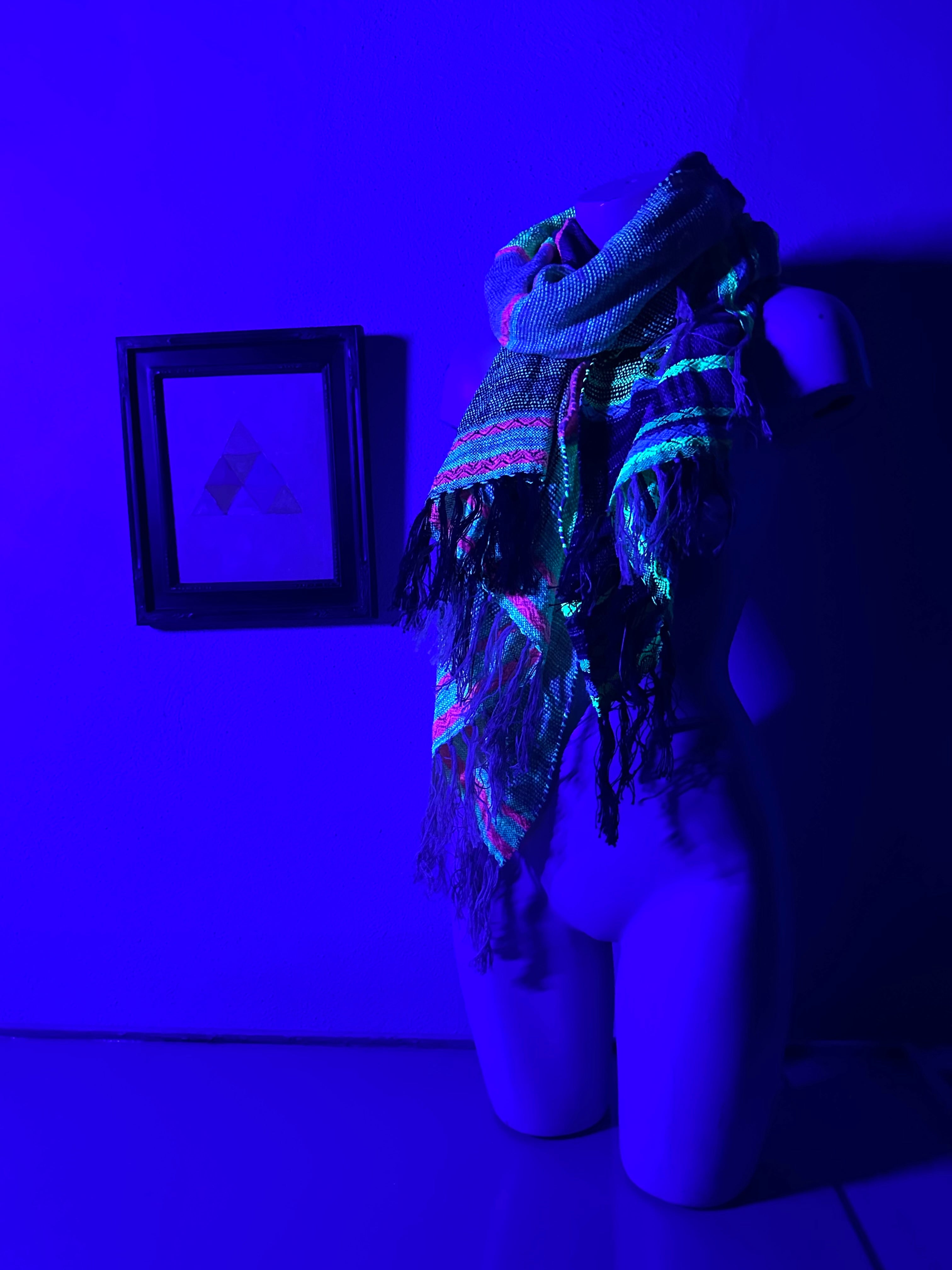 Etherial Scarf - Blacklight Party