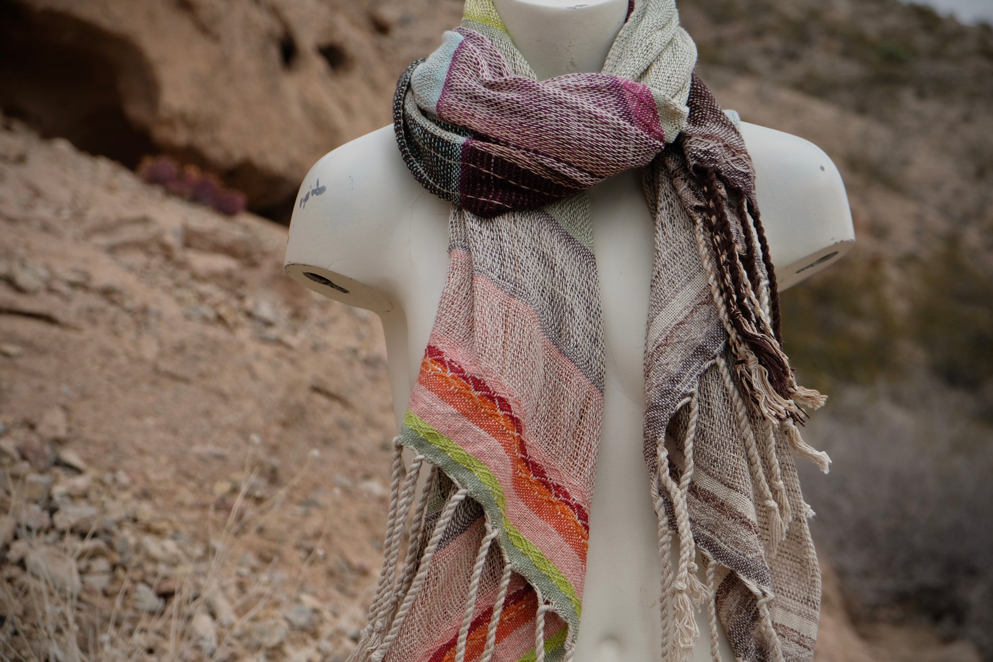 Etherial Scarf - Playful Vibrance