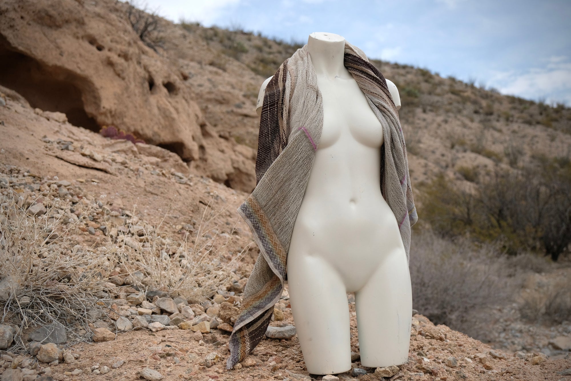 Etherial Scarf - Winter in the Desert