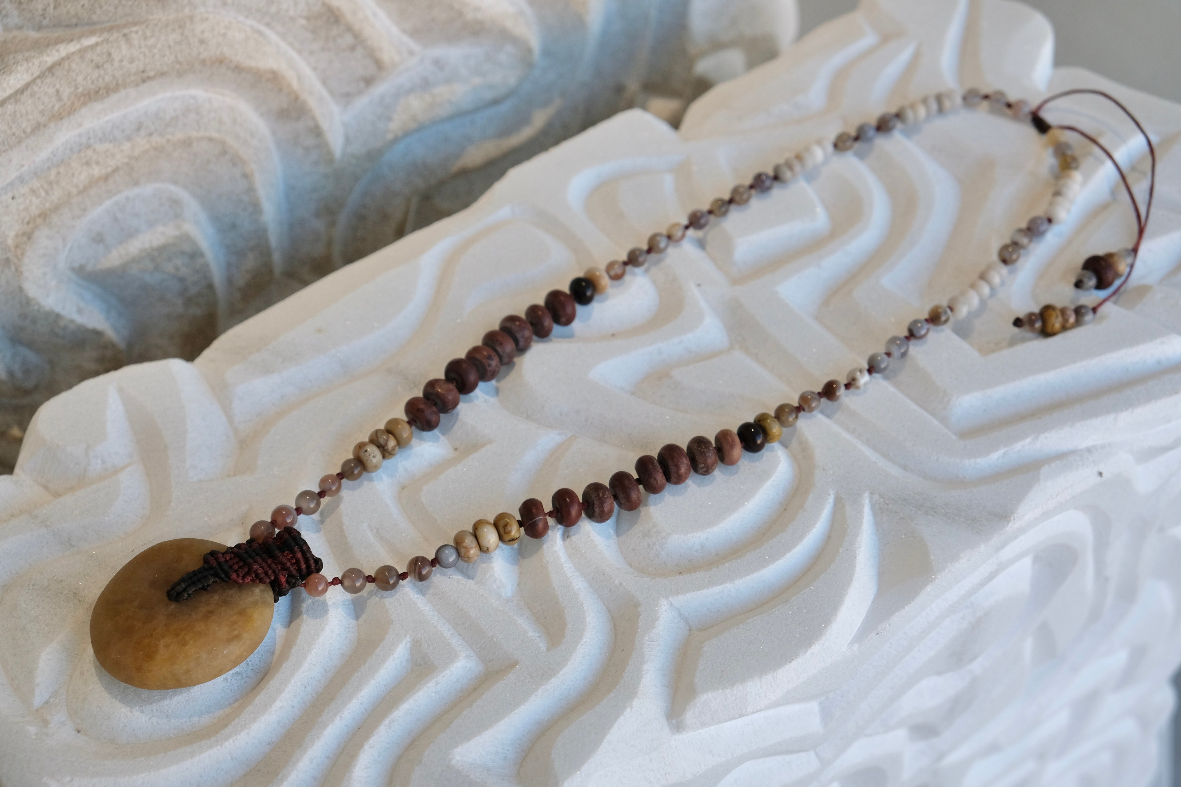 Agate & Jasper Moon Vessel