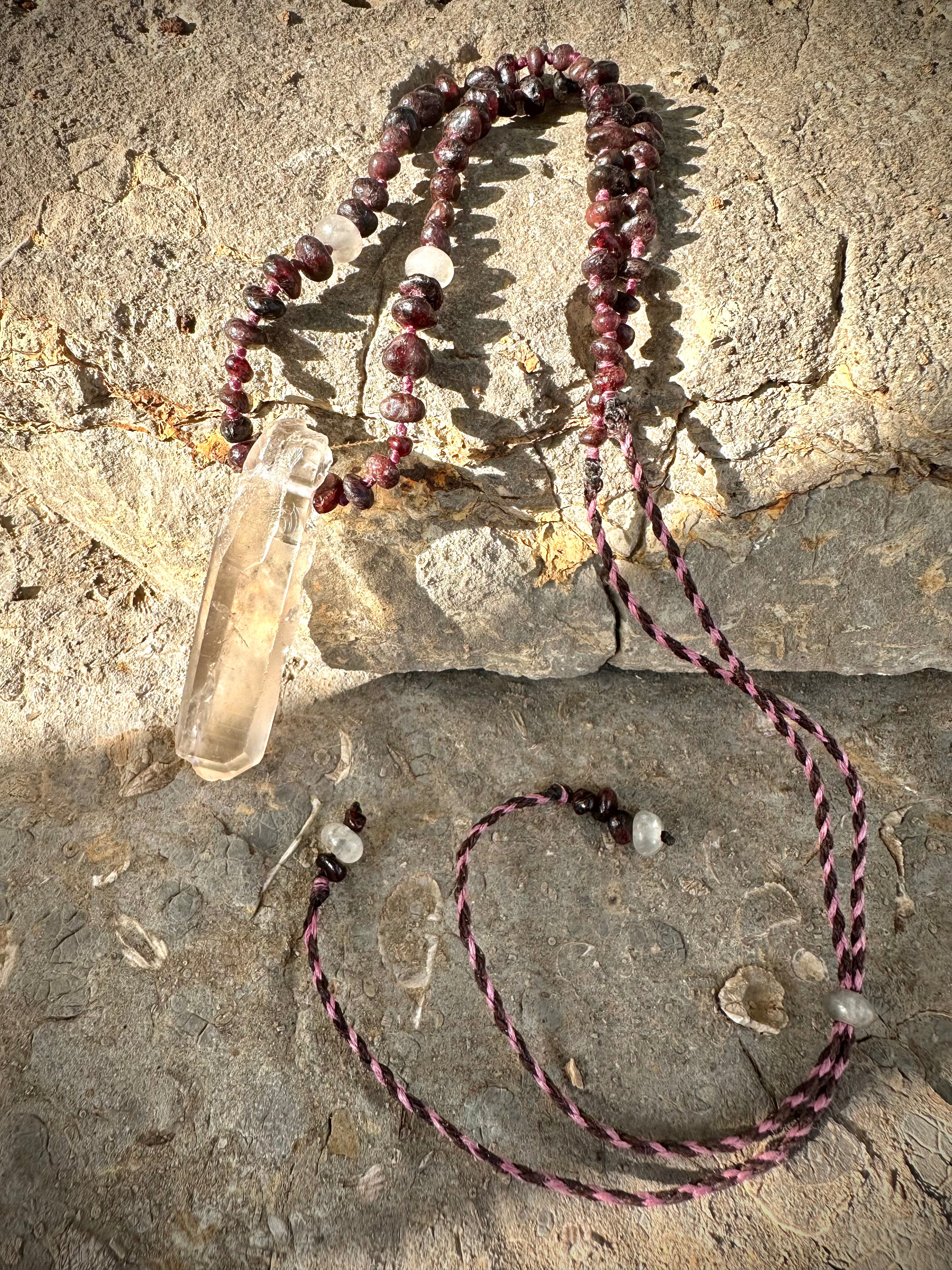 Garnet & Quartz