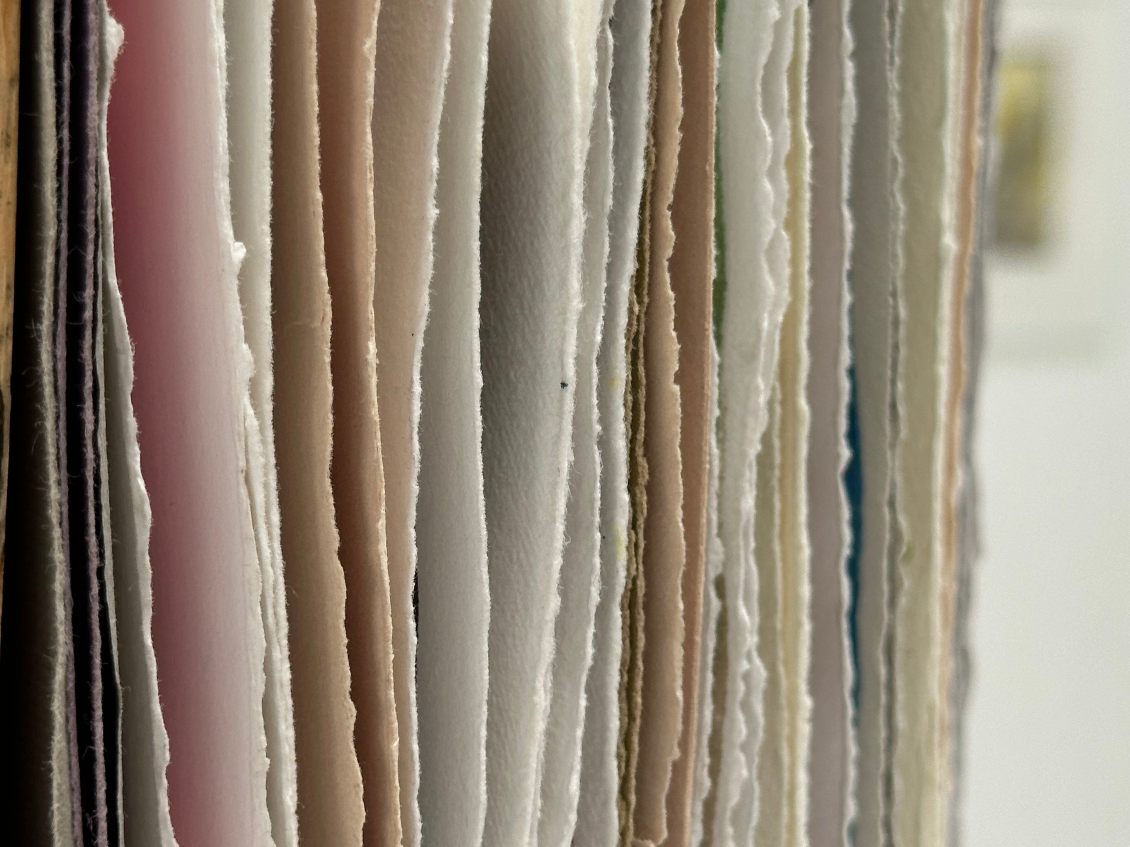 Studies - a hand bound book of watercolors