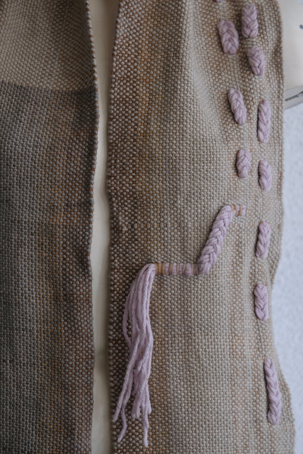 Merino Braid Scarf : 1