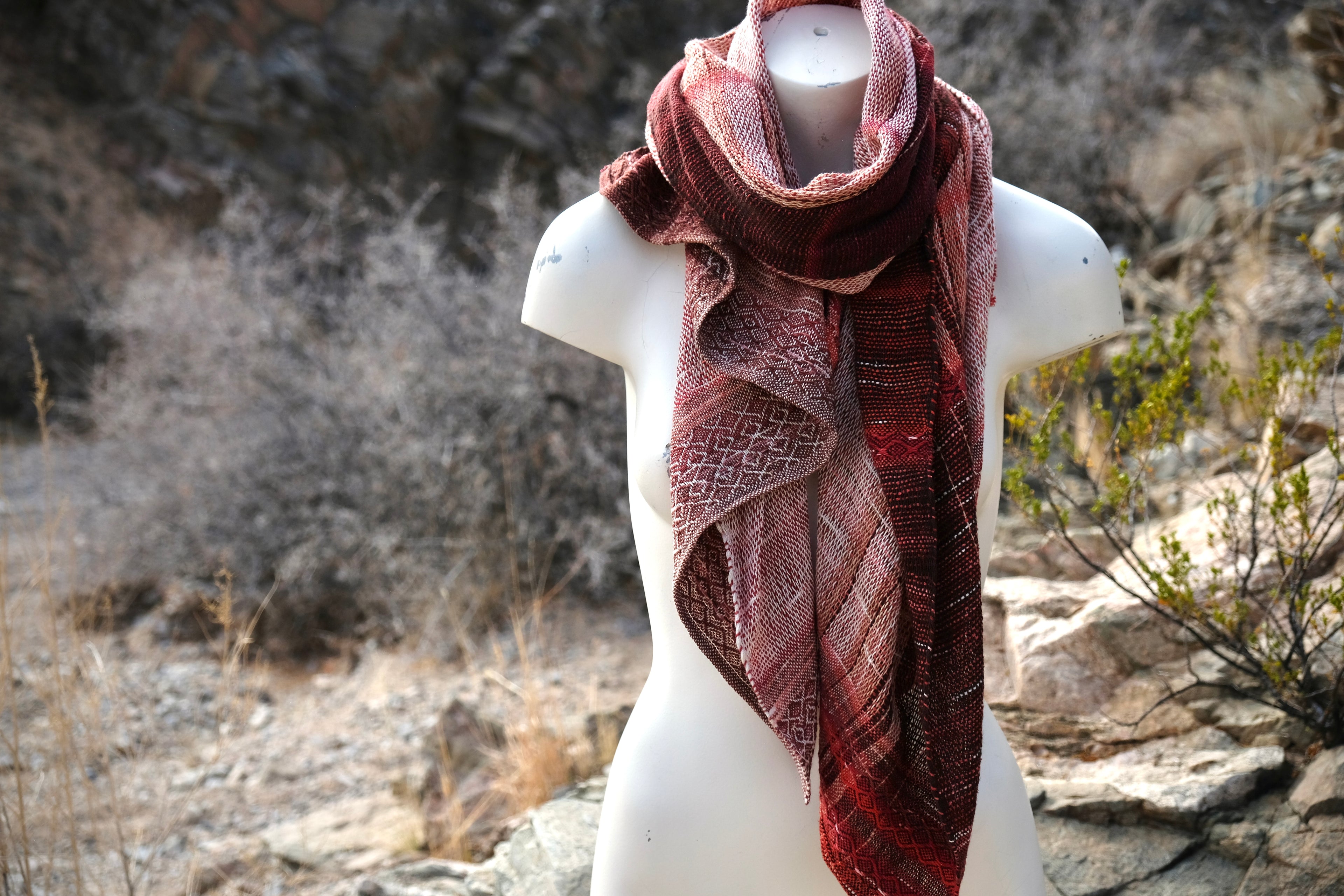 Red - Ethereal Scarf
