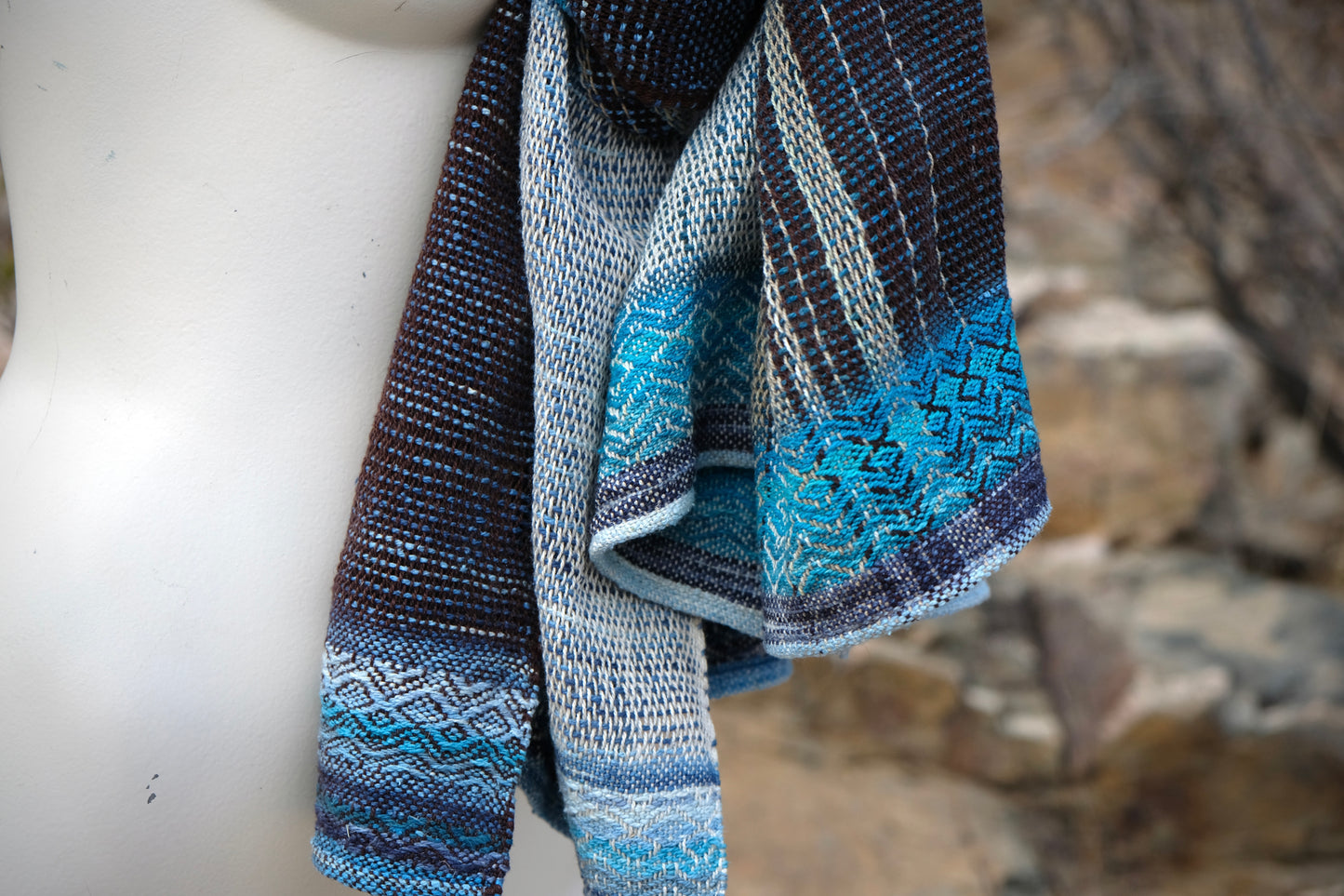 Blue - Etherial Scarf