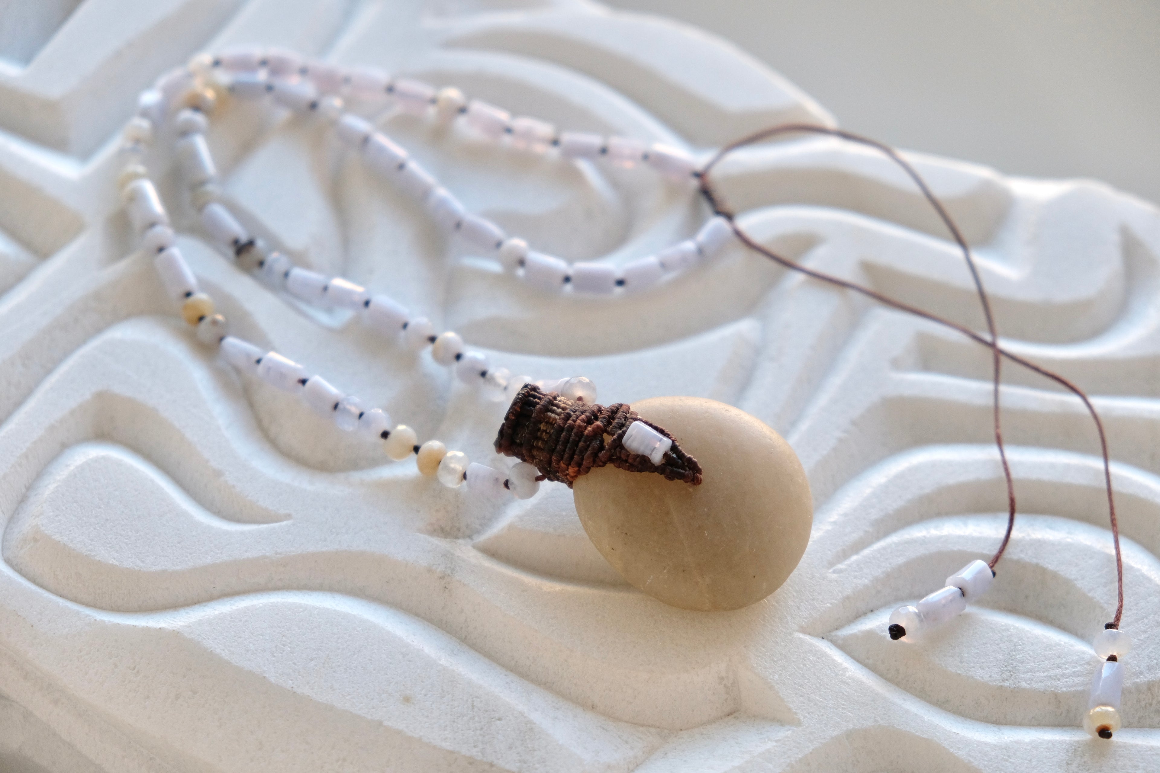 Clear Ice - a Stone Vessel