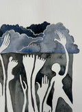 Becoming Elemental - a watercolor painting