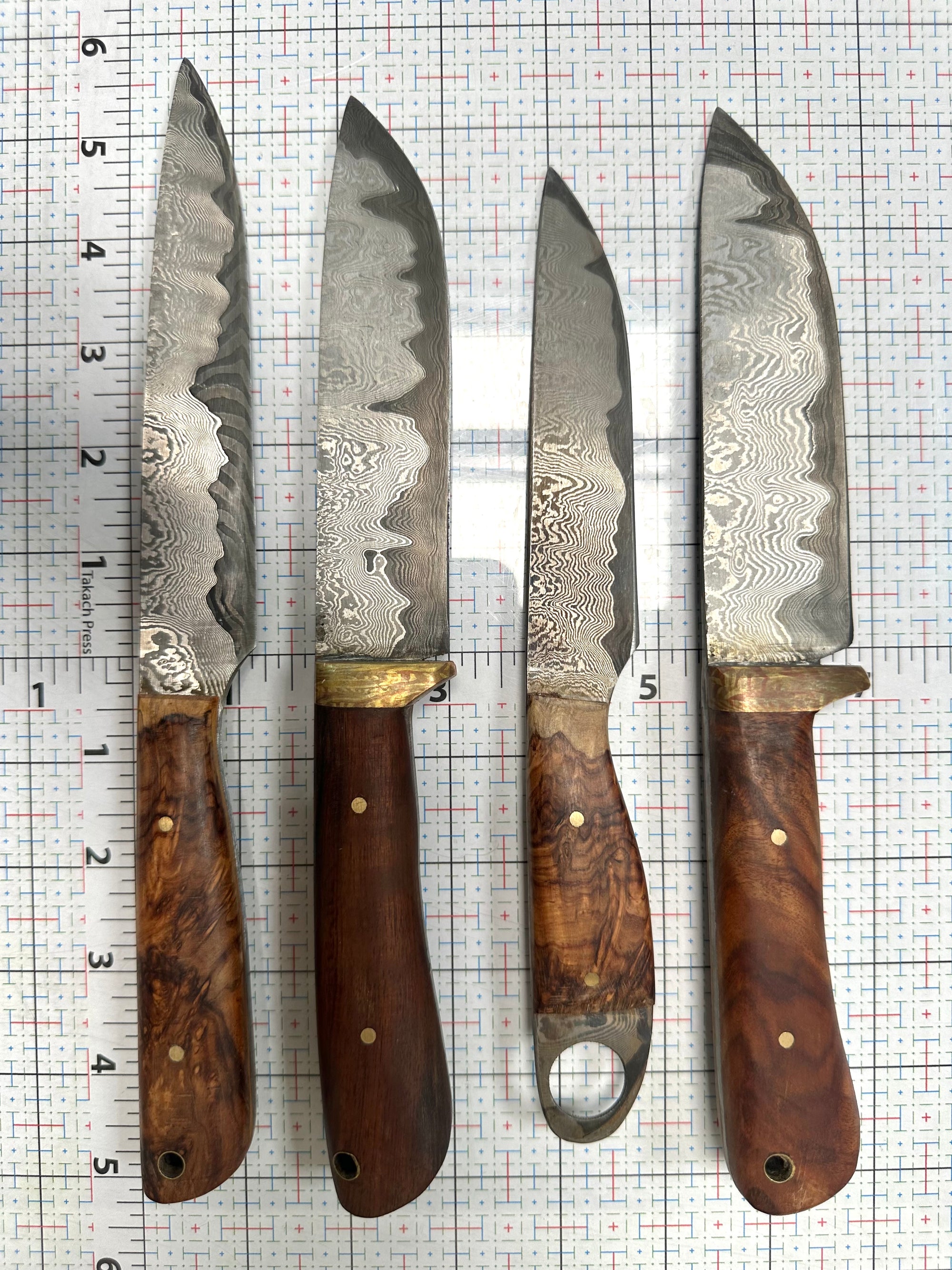 Damascus Knife & Sheath
