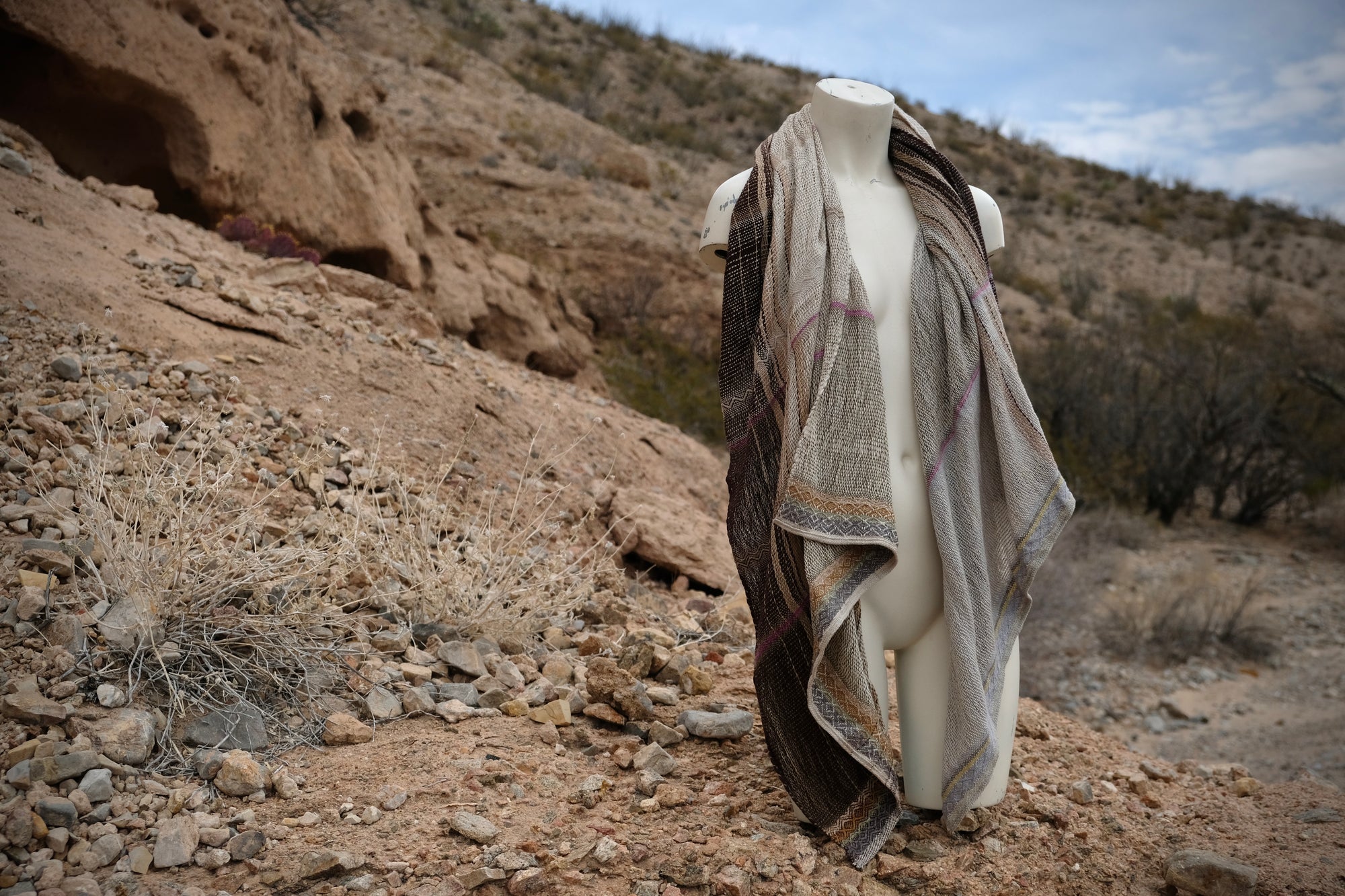 Etherial Scarf - Winter in the Desert